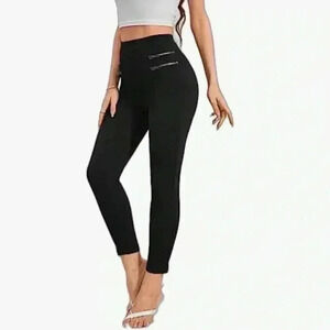 Utility Zip Detail Leggings